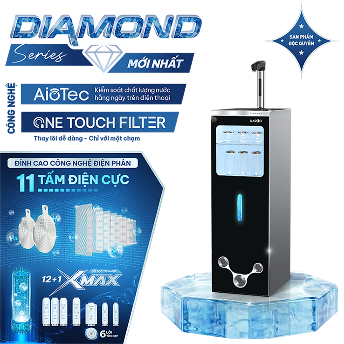 Máy lọc nước Karofi Diamond SA66